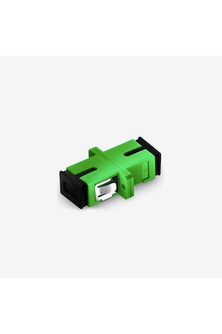 SC APC  Simplex Single Mode Fiber Optik Adaptor - 24 Adet