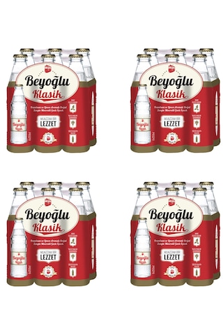 Beyoğlu Gazozu Klasik Karışık Meyve Aromalı 250 Ml X 24 Adet