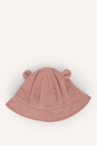 Defacto Kulak Aplikeli Fitilli Kadife Bucket Şapka Kız Bebek I1108a526wnpn300 Pembe-pn300