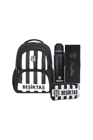 Lisanslı Okul Çantası , Kalem Çantası - Özel Kutusunda Termos Matara Premium Set Çok Renkli Çok Renkli