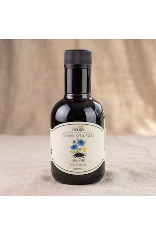 Organik Çörekotu Yağı 250 Ml - %100 Saf - Yerli Tohum - Yüksek Timokinon Oranı - Katkısız 250 ML
