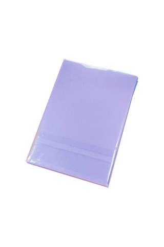 "kredi Kartları Ve Fotoğraflar İçin Dayanıklı 50 Pack Plastik Mini Sac Koruyucular-çekmeye Dayanıklı Kartvizit Kolları" Macaron Pink