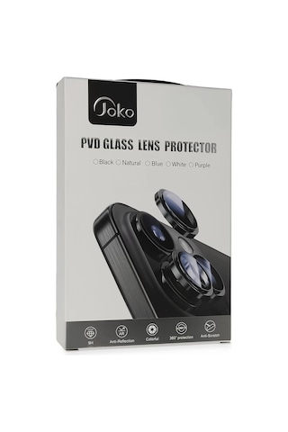 Mey İthalat iPhone Uyumlu 13 Pvd Metal Kamera Lens - Natural Grey