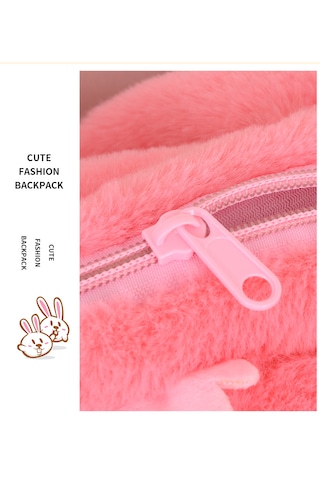 Çocuk Peluş Çapraz Çanta-mavi Mavi