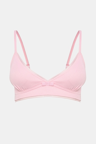 Penti My First Bra Basic Rib 2Li Çok Renkli Sütyen - Çok Renkli