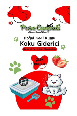 Purecanpati Kedi Kumu Koku Giderici Çilek Kokulu