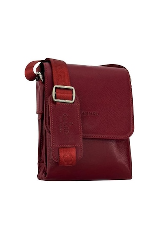 Guard Hakiki Deri Erkek Çanta Bordo 1711 Bordo