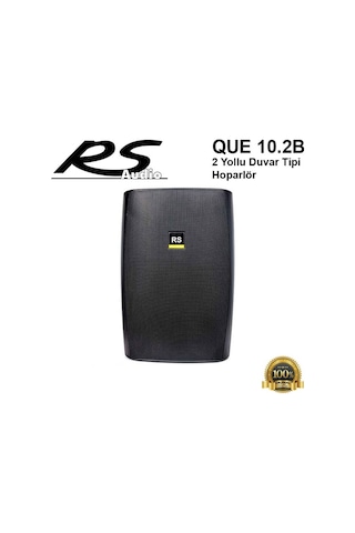 Rs Audio Que 10.2B 2 Yollu Duvar Tipi Hoparlör