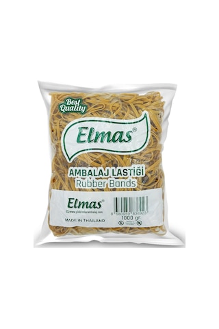 180 X 5 Mm Elmas Ambalaj Lastiği 30 Paket X 1000 Gram Koli