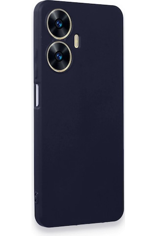 Newface Realme C55 Kılıf First Silikon Semeglbl - 16 - Lacivert
