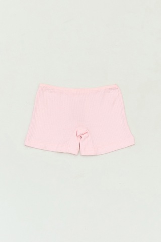 Fullamoda Fitilli Fiyonklu Kız Çocuk Boxer 23mıcg631192883-pudra Pudra