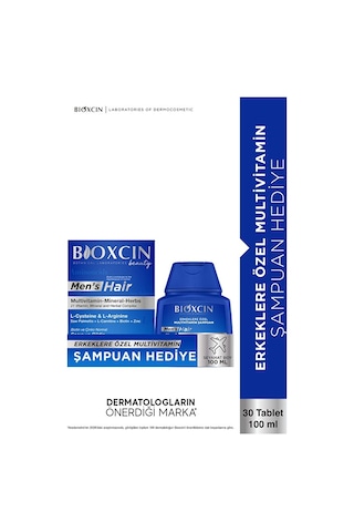 Bioxcın Men's Haır 30 Tablet+şampuan Hediyeli