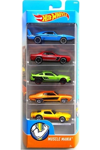 Mattel Hot Wheels Araba Seti 5'li