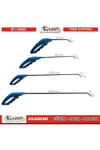 Pdr Boyasız Göçük Düzeltme 8 Parça Çubuk Seti