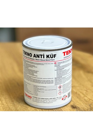 Tekno Anti Küf Reçine Esaslı Nem Rutubet Küf Boyası Beyaz 3 KG