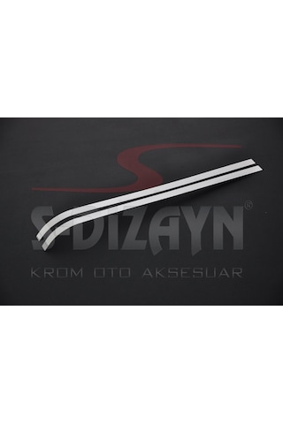 Fiat Fiorino Krom Sürgülü Kapı Çıtası 2 Prç 2008 Üzeri