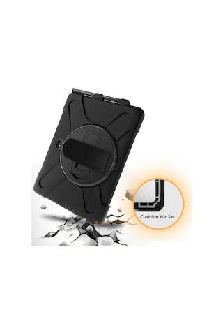 Samsung Uyumlu Galaxy Tab Active Pro T547 Kılıf Defender Askılı Zırhlı