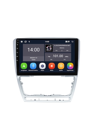 Skoda Octavia Android Multimedya Sistemi 2008-2012 Crv-4481xd