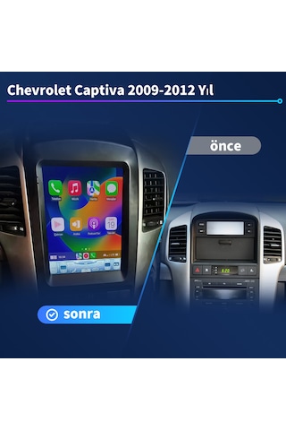 Chevrolet Captiva 2009-2012 Yıl Multimedya 6gb Ram 128gb Rom