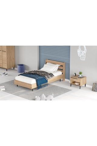 Robin Home Lidya Genç Odası Takımı 2'li Set Sepet Kahverengi