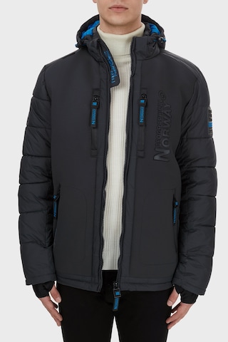 Norway Geographical Erkek Parka Beachwood Gri Gri