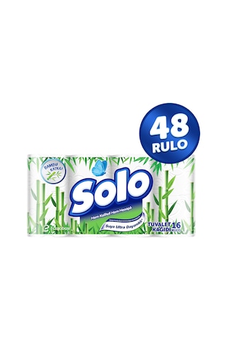 Solo Bambu 2 Katlı Tuvalet Kağıdı 48’li