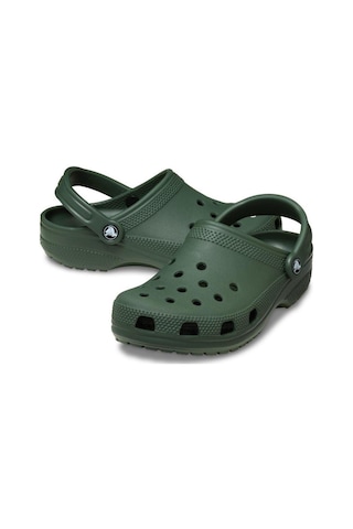 Crocs 206991-3cm Classıc Clog Çocuk Spor Terlik Sandalet Yeşil