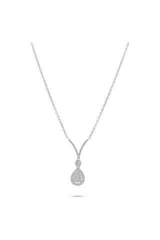 0.20 Karat Tasarım Pırlanta Kolye 06260194
