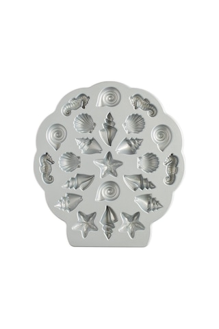 Nordicware Mini Deniz Kabukları Kek Kalıbı - Platin