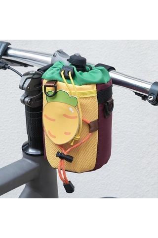 Homyl Bisiklet Gidon Montajlı Şişe Tutucu Çok Amaçlı Açık Çok Renkli