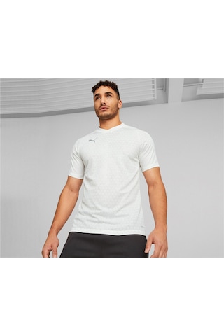 Puma Teamcup Training Jersey Erkek Futbol Tişörtü 65798404 Beyaz 001