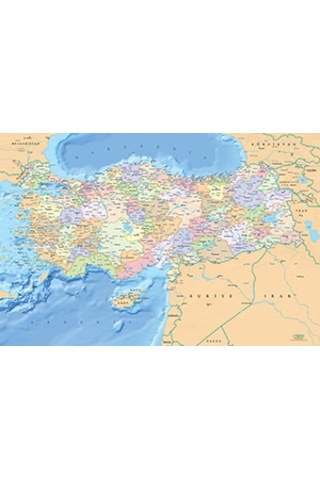 Ks Puzzle 200 Parça Türkiye Siyasi Haritası