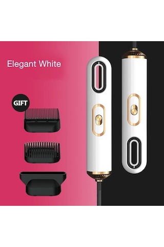 Aurora 3 In 1 Saç Kurutma Yeni Yaratıcı Çok Fonksiyonlu Ev Saç White