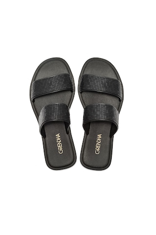 Grendha Icon Slide Kadın Terlik Siyah 35/42 BB0210 Siyah