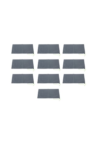 Youmex 10 Adet Su Engeli Torba, 420d Poliester, 25x50cm, Çekmeceli, Su Geçirmez, Bodrum-garaaj Sınırlama, Gri Diğer