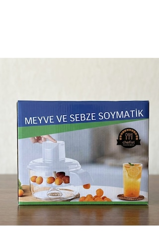 Chefist Aşrrjlı Meyve Ve Sebze Soymatik Çok Renkli