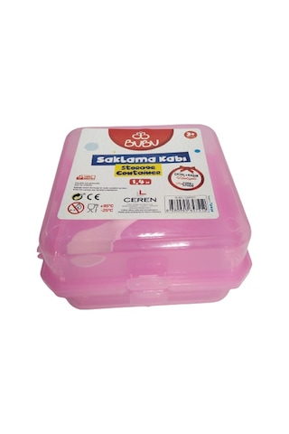 Bu-bu Saklama Kabı Seti Çatal+kaşık Bubu-sak001 Çok Renkli