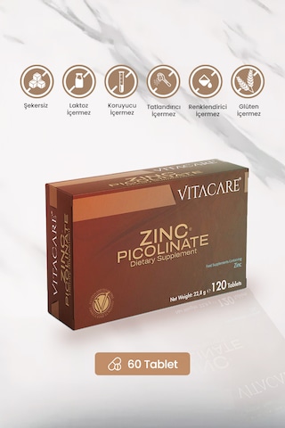 Vitacare Zinc Picolinate 120 Tablet
