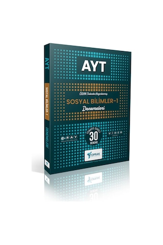 Toprak 2025 Ayt Sosyal Bilimler 1 30 Deneme Toprak 2025 Ayt Sosyal Bilimler 1 30 Deneme