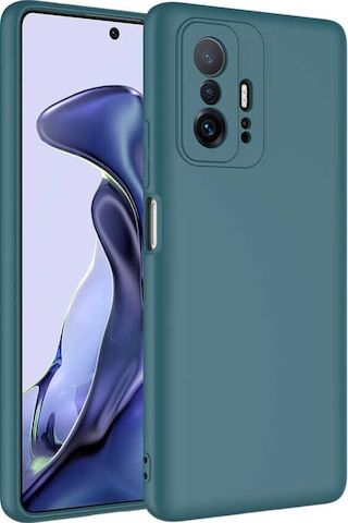 Xiaomi Mi 11t Pro 5g Uyumlu İçi Kadife Kamera Korumalı Renkli Silikon Kılıf
