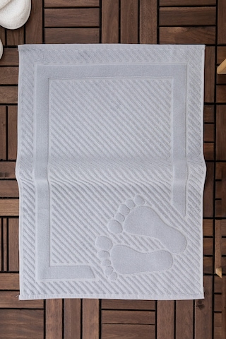 Leoline %100 Pamuk Premium Ayak Havlusu - Gri