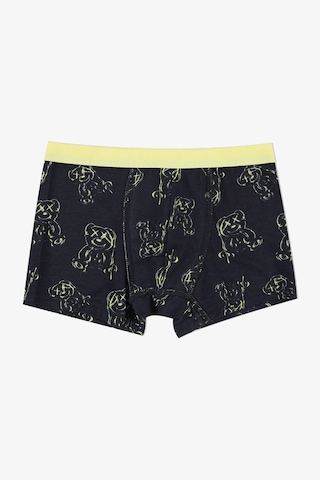 Koza İç Giyim Erkek Çocuk Pamuklu Uzay Baskılı Atlet Boxer Takım 3400 3400-30