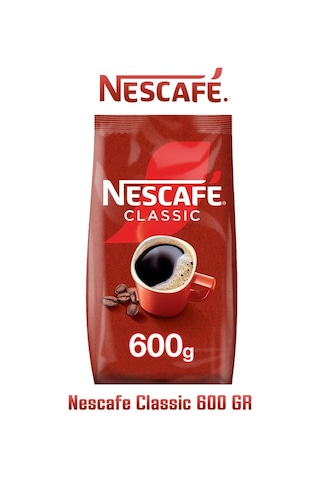 Nescafe Classic 600 Gr 2 Adet Çözünebilir