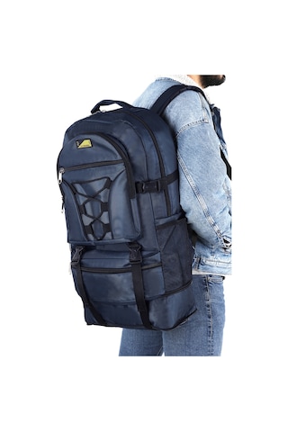 Strong Bag Strong Büyük Boy Körüklü Sırt Çantası, Dağcı Kamp Sırt Çantası Lacivert