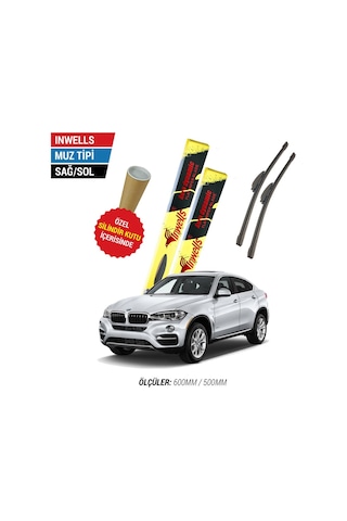 Bmw X6 F16 / F86 İnwells Muz Silecek (2015-2017)