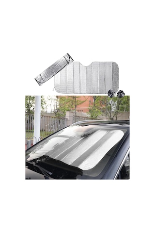 Uv Ve Isı Önleyici Oto Ön Cam Güneşliği Hyundai İ20 Fiat Egea Toyota Corolla Volkswagen Passat