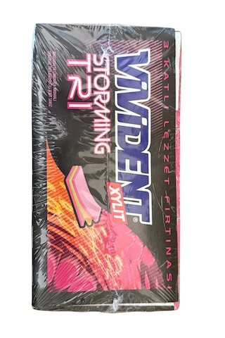 Xylit Storming Tri Ahududu Ve Limonata Aromalı Sakız 18'li 33 G