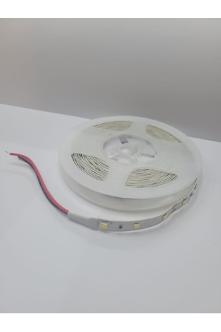 Doğaled 12v İç Mekan 3 Çipli Beyaz Şerit Led 5 Mt 5 metre