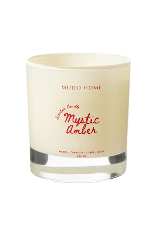Mudo Home Mystıc Amber Mum 200gr Sarı
