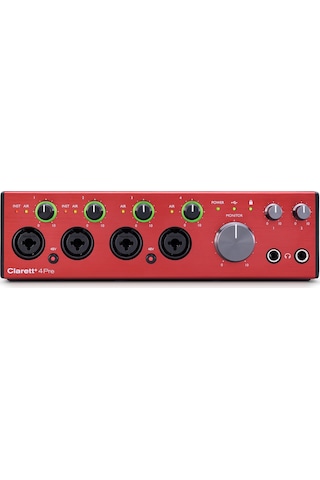 Focusrite Clarett+ 4pre Usb-c Ses Kartı